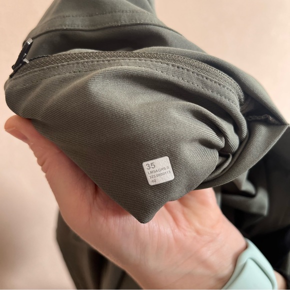 Lululemon ABC Slim Fit Warpstreme Chino Pants (LM5AQRS) Olive Green Size 35x28 - Picture 5 of 8
